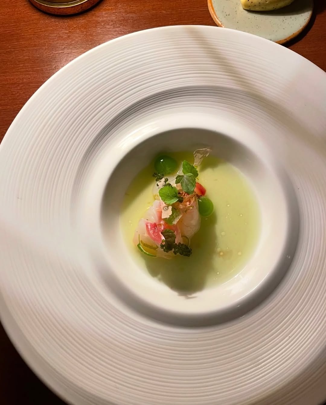 Refined plating at Michelin level